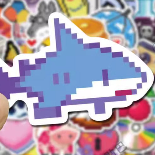 Pixel Character Sticker(64)