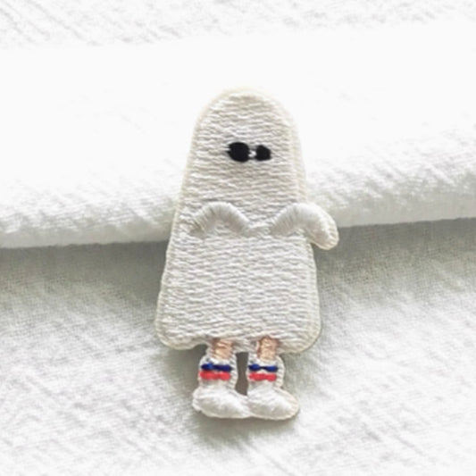 Cute Ghost Embroidered Patch