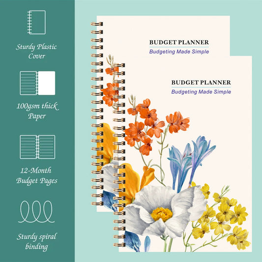 B6 12Months Budgeting Planner