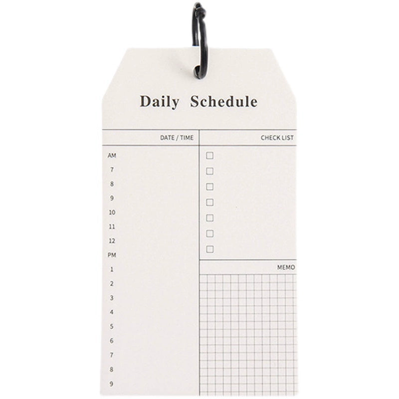 Single-ring Daily Planner