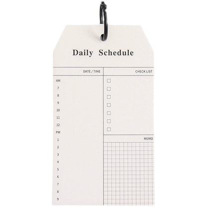 Single-ring Daily Planner